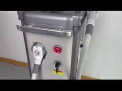 600W 3 κύματα Διοδίου αποτρίχωσης λέιζερ μηχανή γκρι χρώμα 2 χρόνια εγγύηση