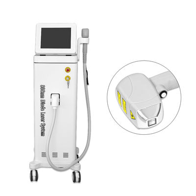 Vertical 180J Energy White Color Salon Laser Hair Removal Machine