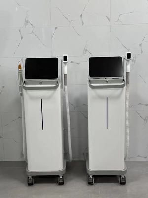 Vertical Model 2 In 1 Nd Yag Laser Hair Removal Machine Hair Removal Laser Machines